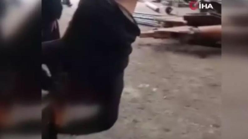 Ankara'da zihinsel engelli şahsı ayağından bağlayıp vince asan şahıslar gözaltına alındı