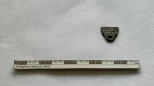 Arkeolojik kazıda keşfedildi! Selçuklu dönemi muska gün yüzüne çıkarıldı