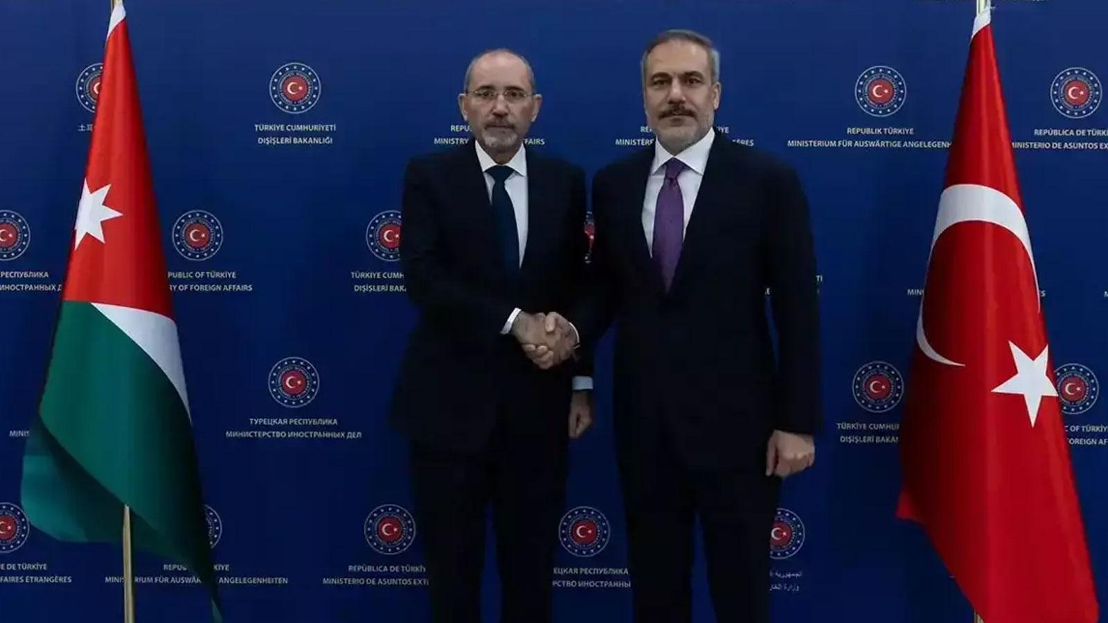 Bakan Fidan, Ürdünlü mevkidaşı ile görüştü