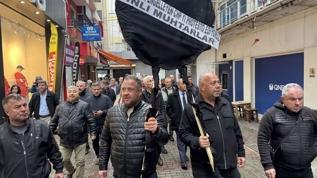 Dev yatırıma CHP takozu! Muhtarlardan siyah çelenkli protesto