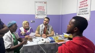 Yeryüzü Doktorları gönüllü sağlık ekibi Kamerun'a gitti