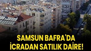 Samsun Bafra'da icradan satılık daire!