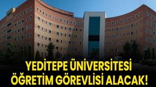 Yeditepe Üniversitesi Öğretim Görevlisi alacak!
