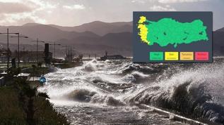 Meteorolojiden kuvvetli sağanak, fırtına ve toz taşınımı uyarısı