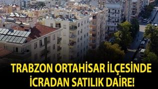 Trabzon Ortahisar ilçesinde icradan satılık daire!
