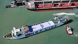 Türkiye'nin ''İyilik Gemisi'' Mısır'a ulaştı!