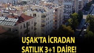 Uşak'ta icradan satılık 3+1 daire!