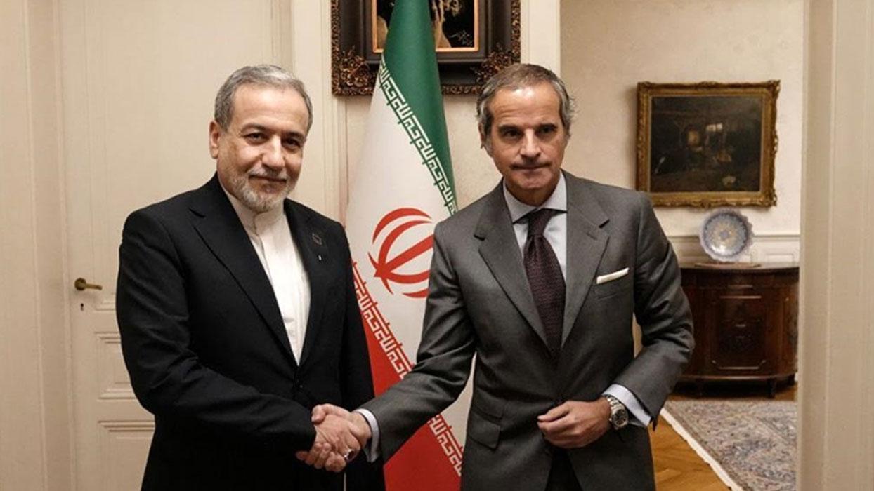 İran Dışişleri Bakanı Erakçi, UAEA Başkanı Grossi ile ABD müzakereleri hakkında görüştü