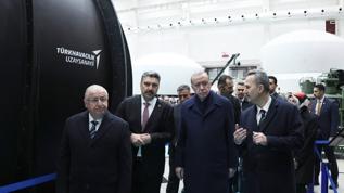 Cumhurbaşkanı Erdoğan, HAVELSAN Teknoloji Kampüsü'nde incelemelerde bulundu