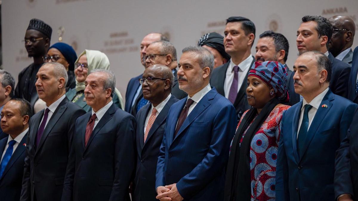 Bakan Fidan, İİT üyesi ve gözlemcisi ülkelerin büyükelçileriyle bir araya geldi