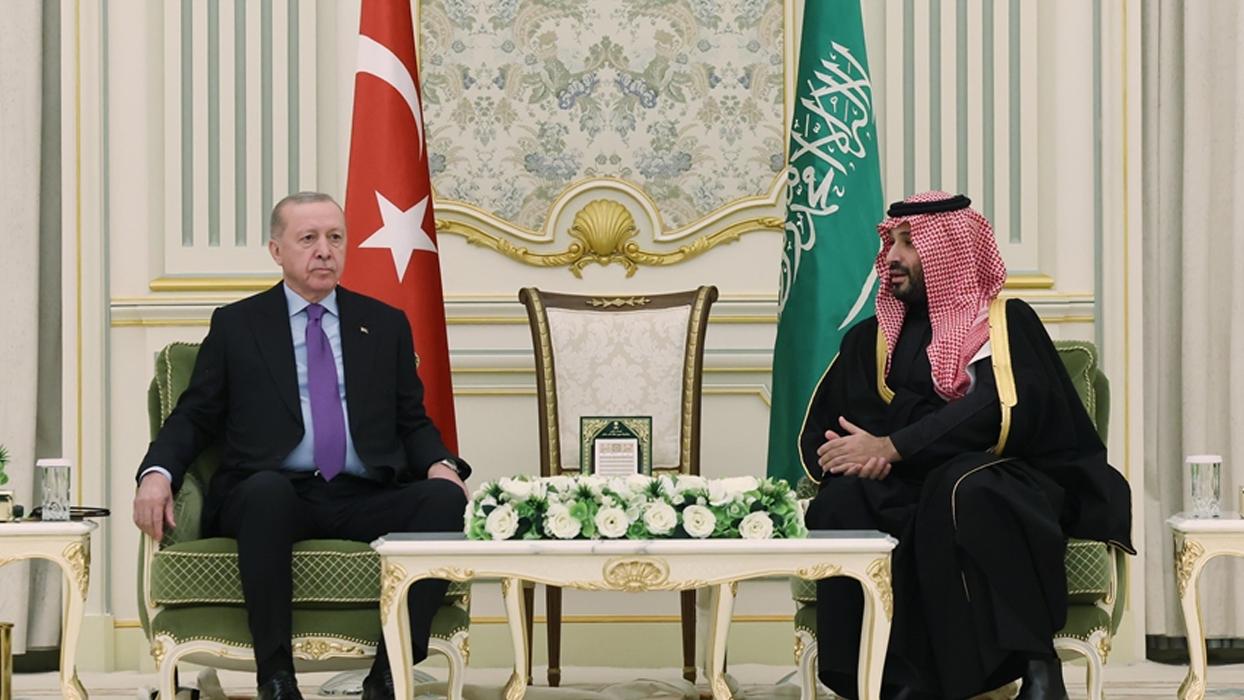 Başkan Erdoğan, Suudi Arabistan Veliaht Prensi Selman ile görüştü