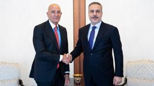 Bakan Fidan, ABD'nin Ankara Büyükelçisi Barrack'ı kabul etti