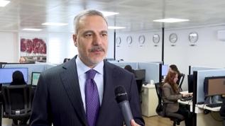 Bakan Fidan, Ankara'da Konsolosluk Çağrı Merkezi'ni ziyaret etti