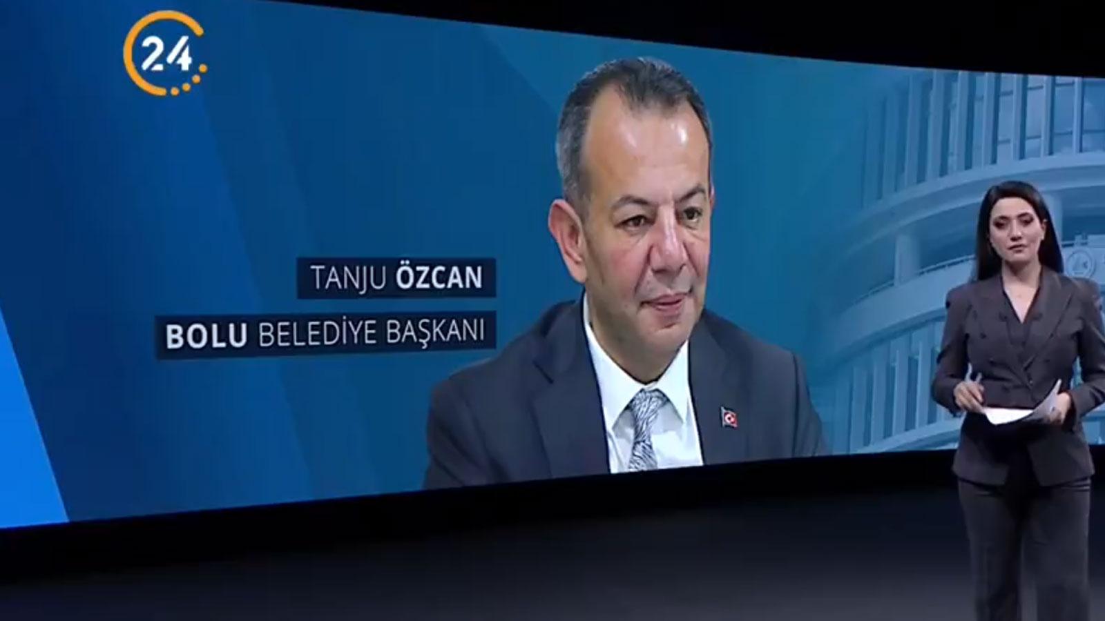 Bolu Belediye Başkanı Tanju Özcan görevden uzaklaştırıldı