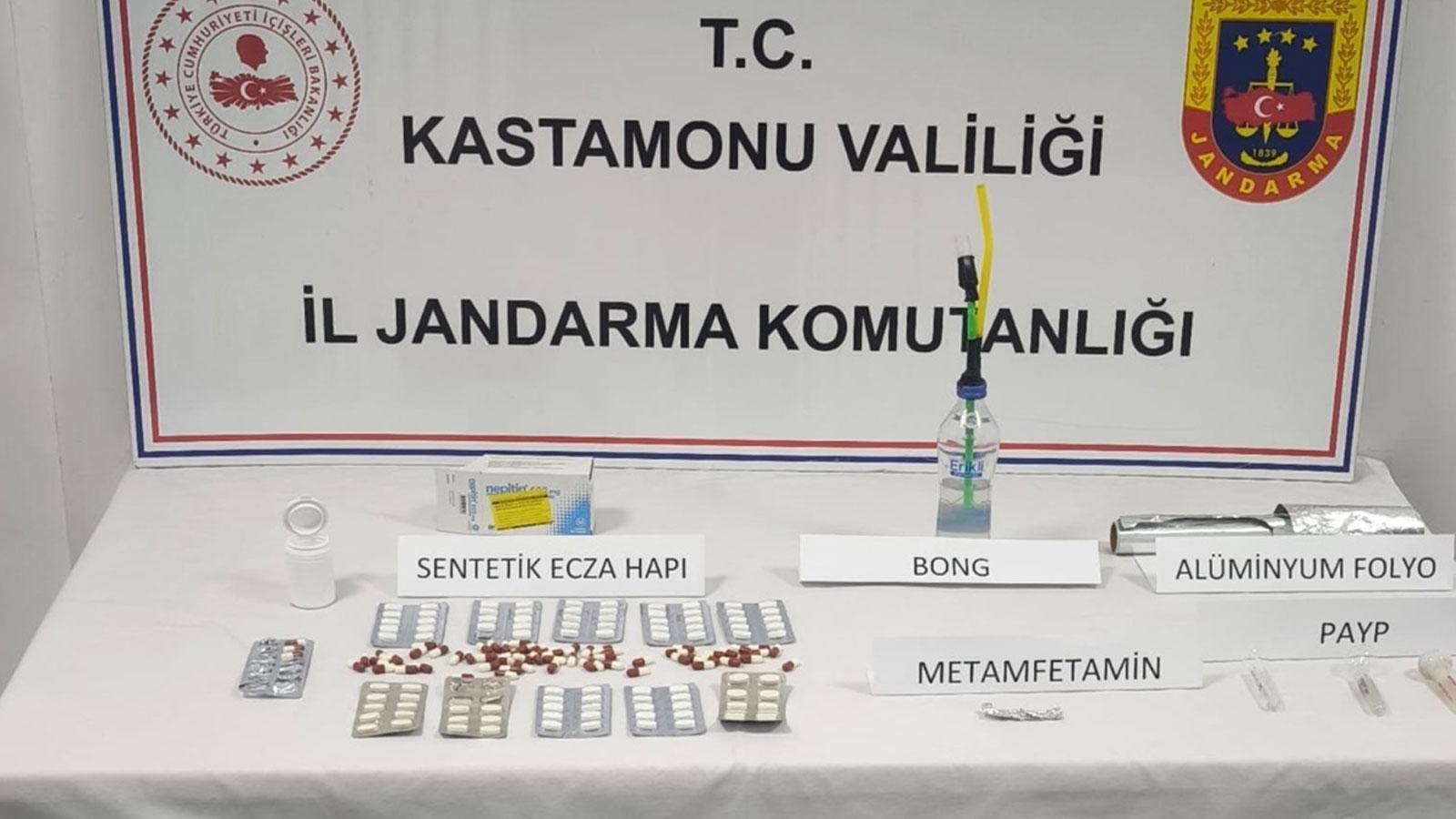 Kastamonu'da uyuşturucu operasyonu: 4 şüpheliden 1 tutuklandı