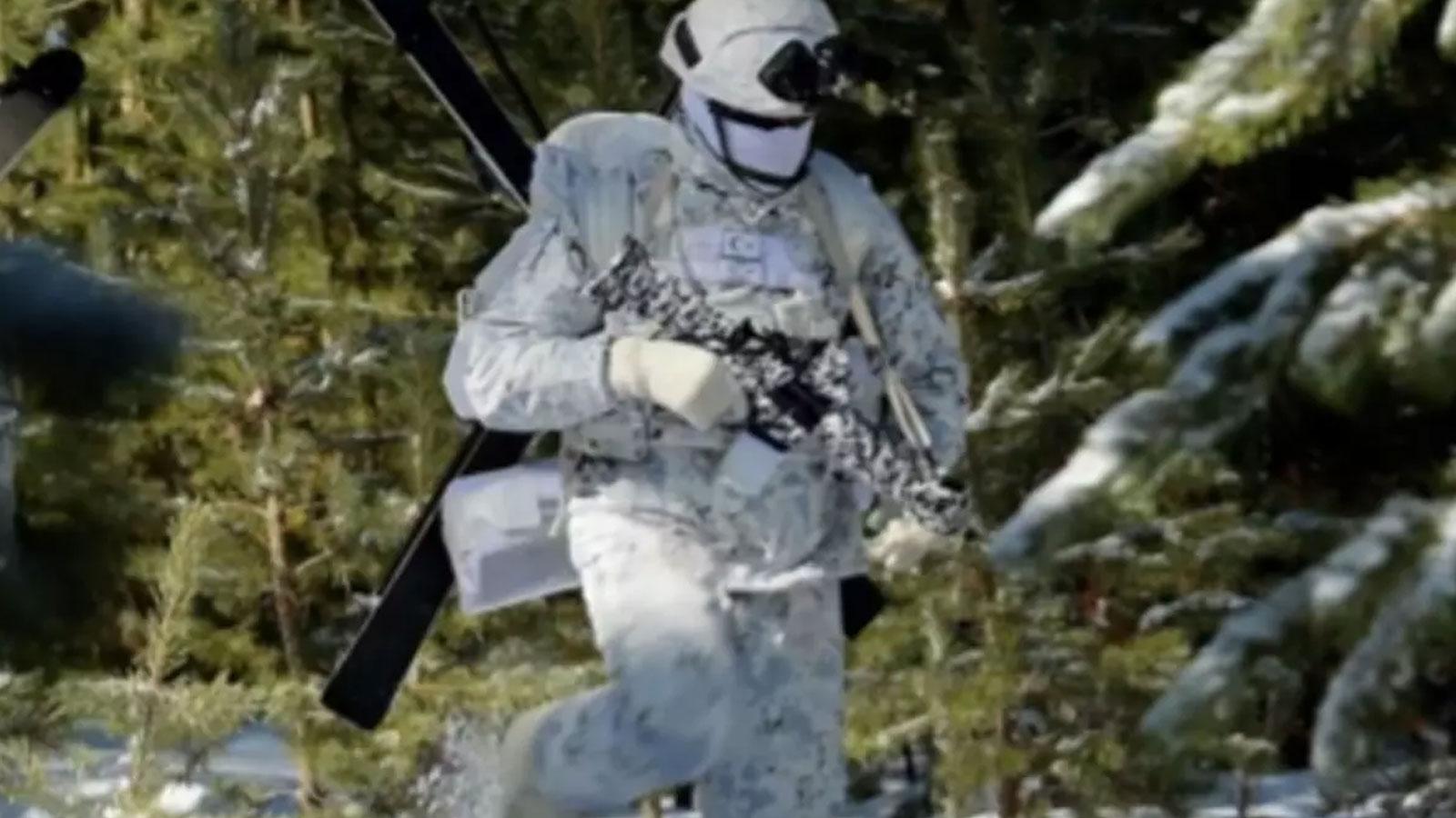 MSB paylaştı: Sarıkamış'ta derin kar soğuklarda askeri eğitim