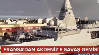 Fransa'dan Akdeniz'e savaş gemisi
