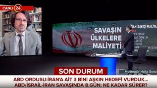 ABD/İsrail-İran savaşında 8. gün! ABD ordusu: İran'a ait 3 bini aşkın hedef vurduk
