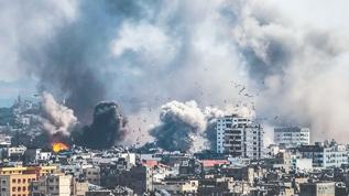 Katil İsrail ordusu ateşkesi ihlal ederek Gazze'yi bombalamayı sürdürüyor