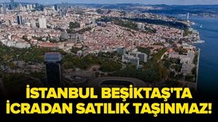 İstanbul Beşiktaş'ta icradan satılık taşınmaz!