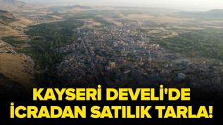 Kayseri Develi'de icradan satılık tarla!