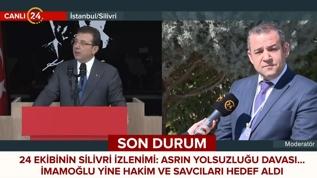 Asrın yolsuzluğu davası: İmamoğlu yine hakim ve savcıları hedef aldı! 24 TV'nin Silivri izlenimi