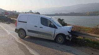 Bilecik'in Osmaneli ilçesinde trafik kazası: 1 yaralı