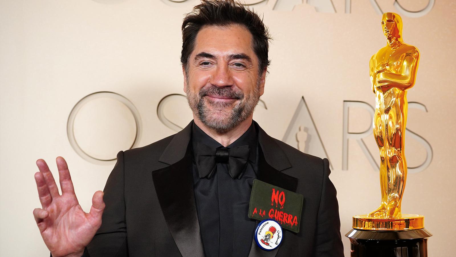 İspanyol aktör ve aktrisler "Savaşa hayır" ve "Özgür Filistin" mesajlarında birleşti