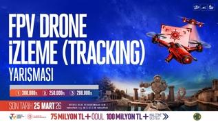 Geleceğin otonom drone sistemleri için büyük yarış: FPV Drone İzleme Yarışması'na başvurular sürüyor