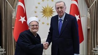 Mescid-i Aksa İmamı'ndan Cumhurbaşkanı Erdoğan'a övgü: Örnek lider