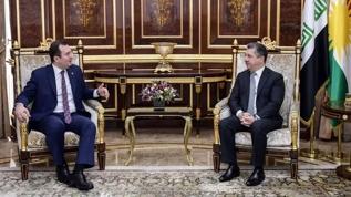 Savaş sonrası ilk temas Türkiye ile! Başbakanlık ofisinde bir araya geldiler