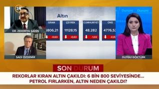 Rekorlar kıran altın çakıldı! 24 TV'de dikkat çeken değerlendirme