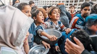 Gazze'ye giren insani yardım miktarı yüzde 80 düştü