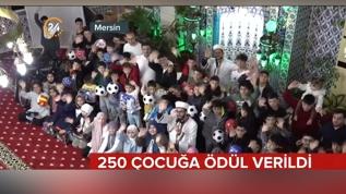 Mezitli'de 'Camide çocuk sesi, ramazan neşesi' projesi çocukları sevindirdi