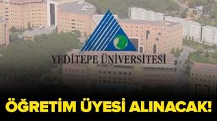 Yeditepe Üniversitesi 6 Öğretim Üyesi alacak!