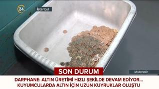 Kuyumculardan İstanbul'da gram altın alarmı