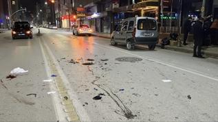 Eskişehir'de trafik kazası! 2 yaralı