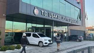 CHP'li Uşak Belediyesine rüşvet operasyonu: Başkan dahil 11 gözaltı