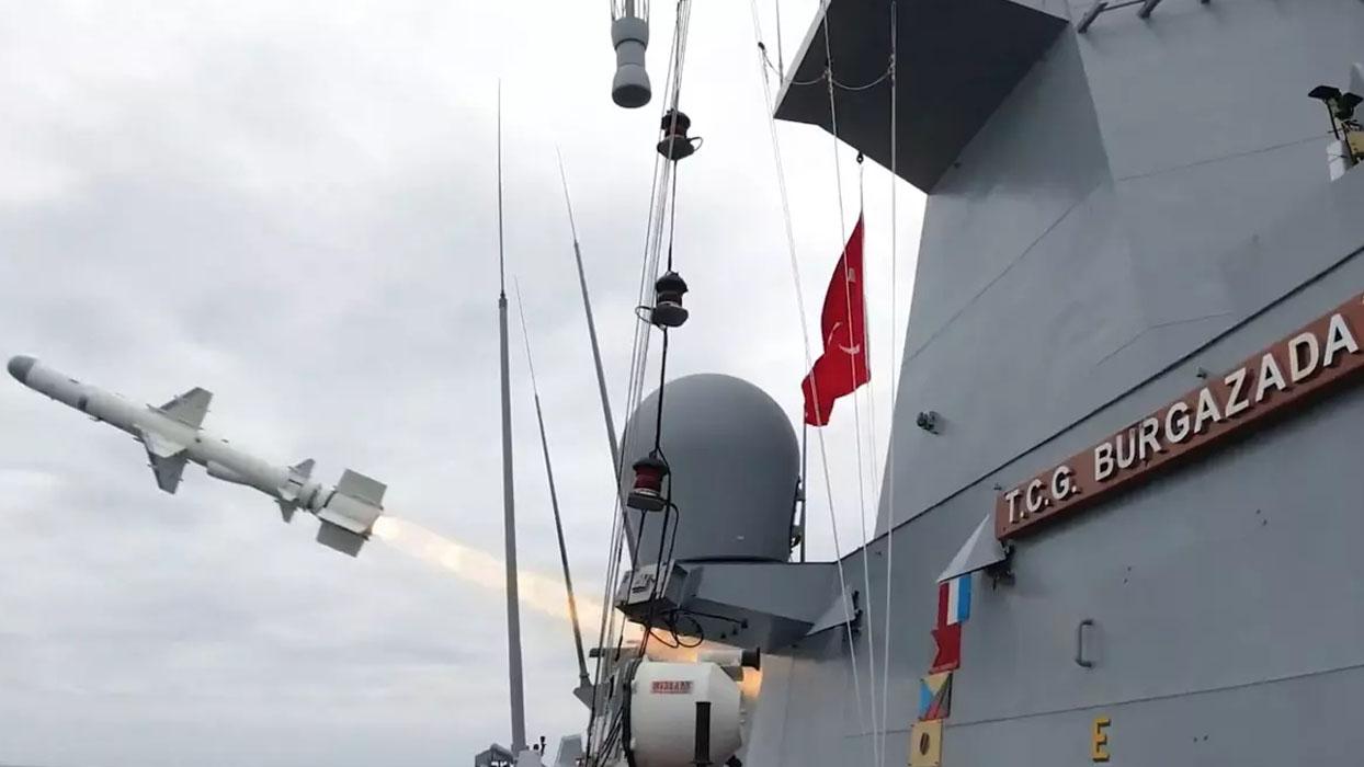 Mavi Vatan'ın çelik kılıcı! ATMACA'dan hedefe tam isabet