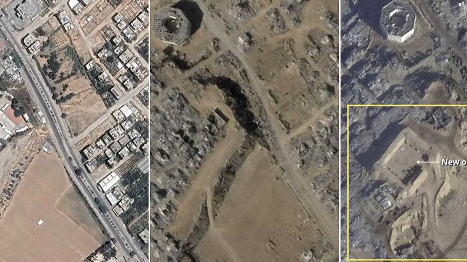 Uydu görüntüleri ifşa etti! İsrail terk etmesi gereken hatta kurdu