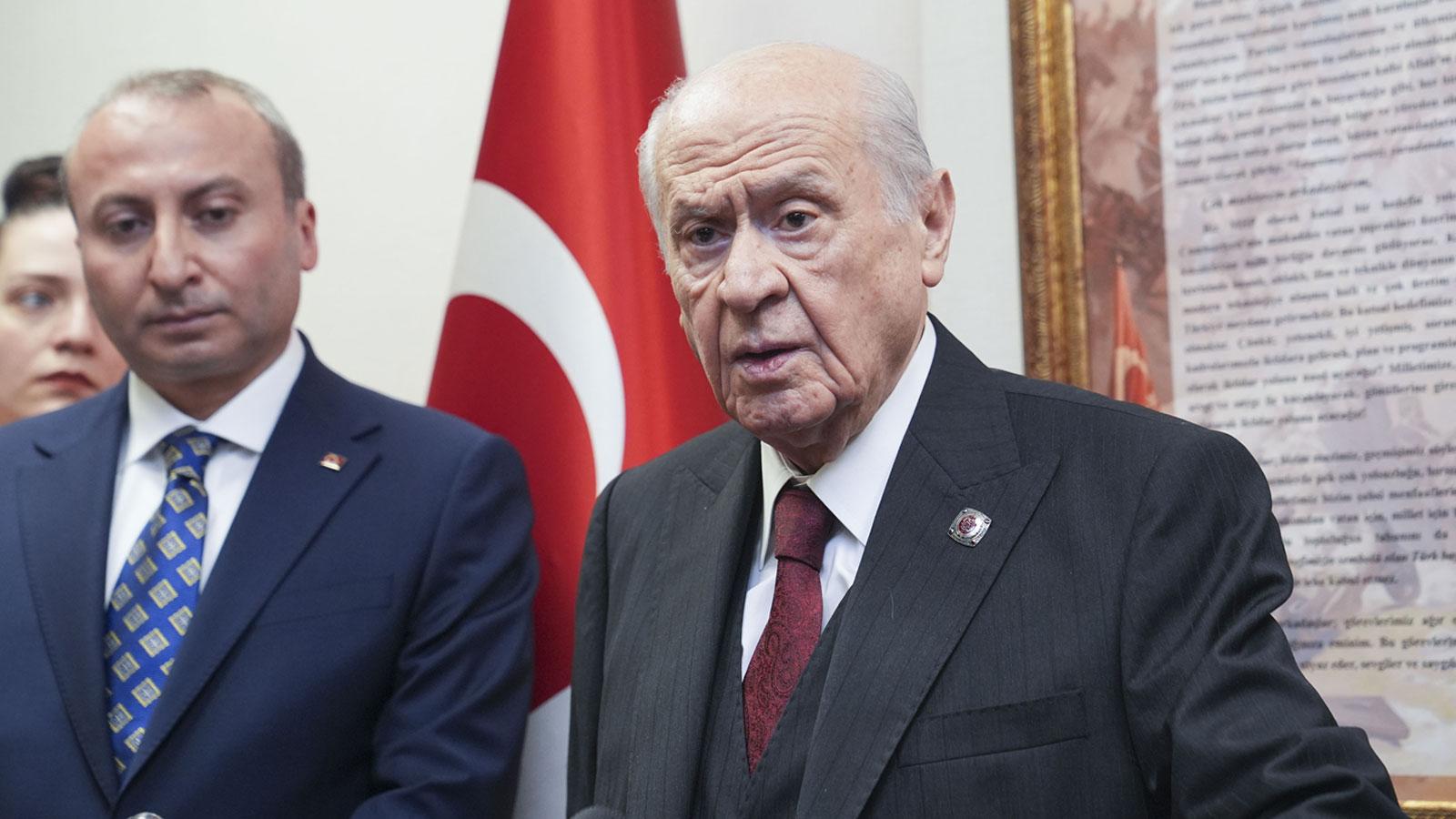MHP Lideri Bahçeli'den ''rejim değişikliği'' çıkışı: İsrail'in karanlık emelleri son bulmalı