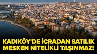 İstanbul Kadıköy'de icradan satılık mesken nitelikli taşınmaz!