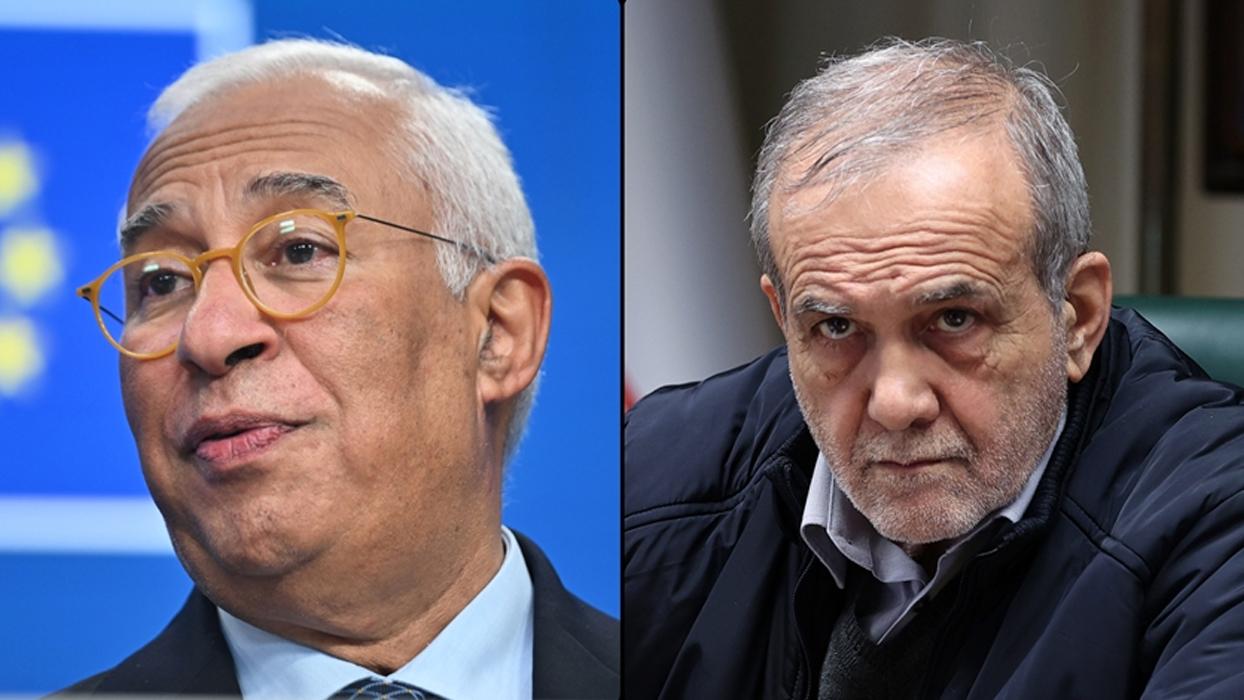 AB Konseyi Başkanı Costa, İran Cumhurbaşkanı Pezeşkiyan ile telefonda görüştü, itidal çağrısında bulundu