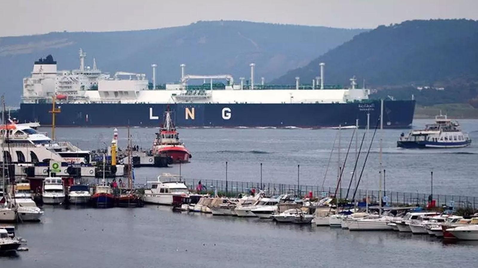 Cezayir'den yola çıkan LNG gemisi 5 Nisan'da Türkiye'ye ulaşacak