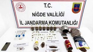 Niğde Bor'da 481 gram sentetik uyuşturucu ele geçirildi, 1 zanlı yakalandı