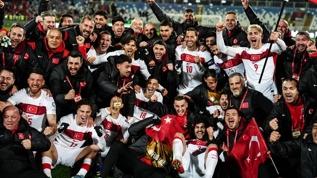 Türkiye, Dünya Kupası'na 8 maçta 6 galibiyetle ulaştı