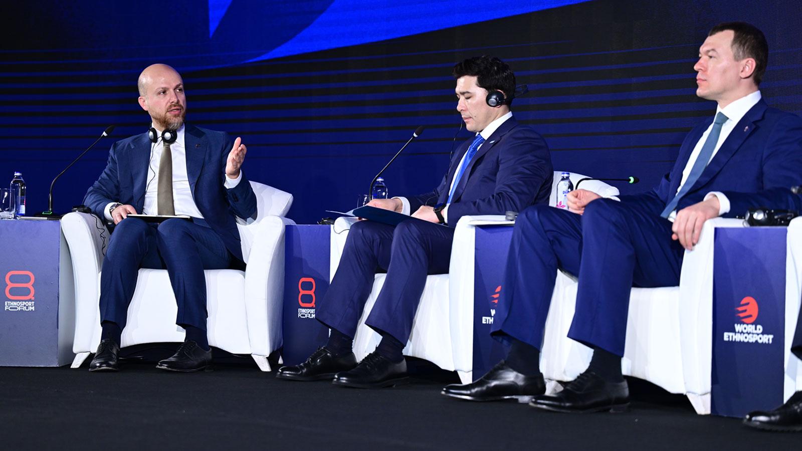 8. Etnospor Forumu, bakanlar paneliyle devam etti