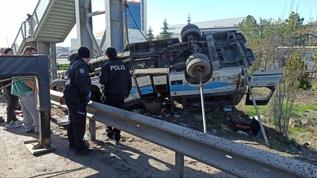 Ankara-İstanbul yolu Saray mevkiinde korkunç kaza: 5 ölü, 14 yaralı