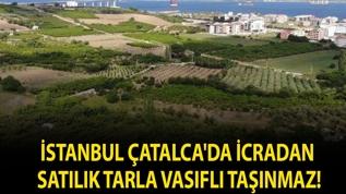 İstanbul Çatalca'da icradan satılık tarla vasıflı taşınmaz!