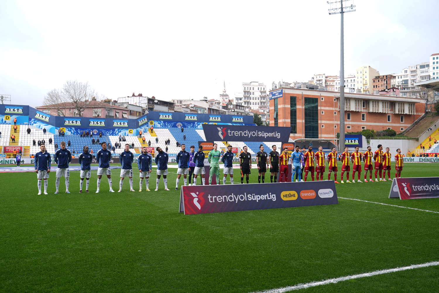 Kasımpaşa - Zecorner Kayserispor maçı Recep Tayyip Erdoğan Stadı'nda! İşte maçın önemli anları...